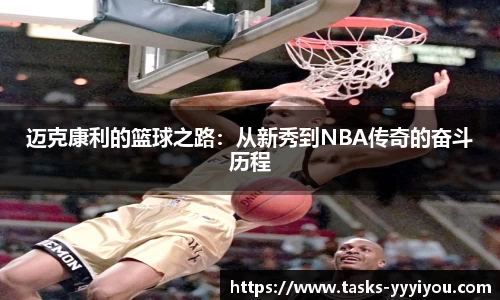 迈克康利的篮球之路:从新秀到NBA传奇的奋斗历程